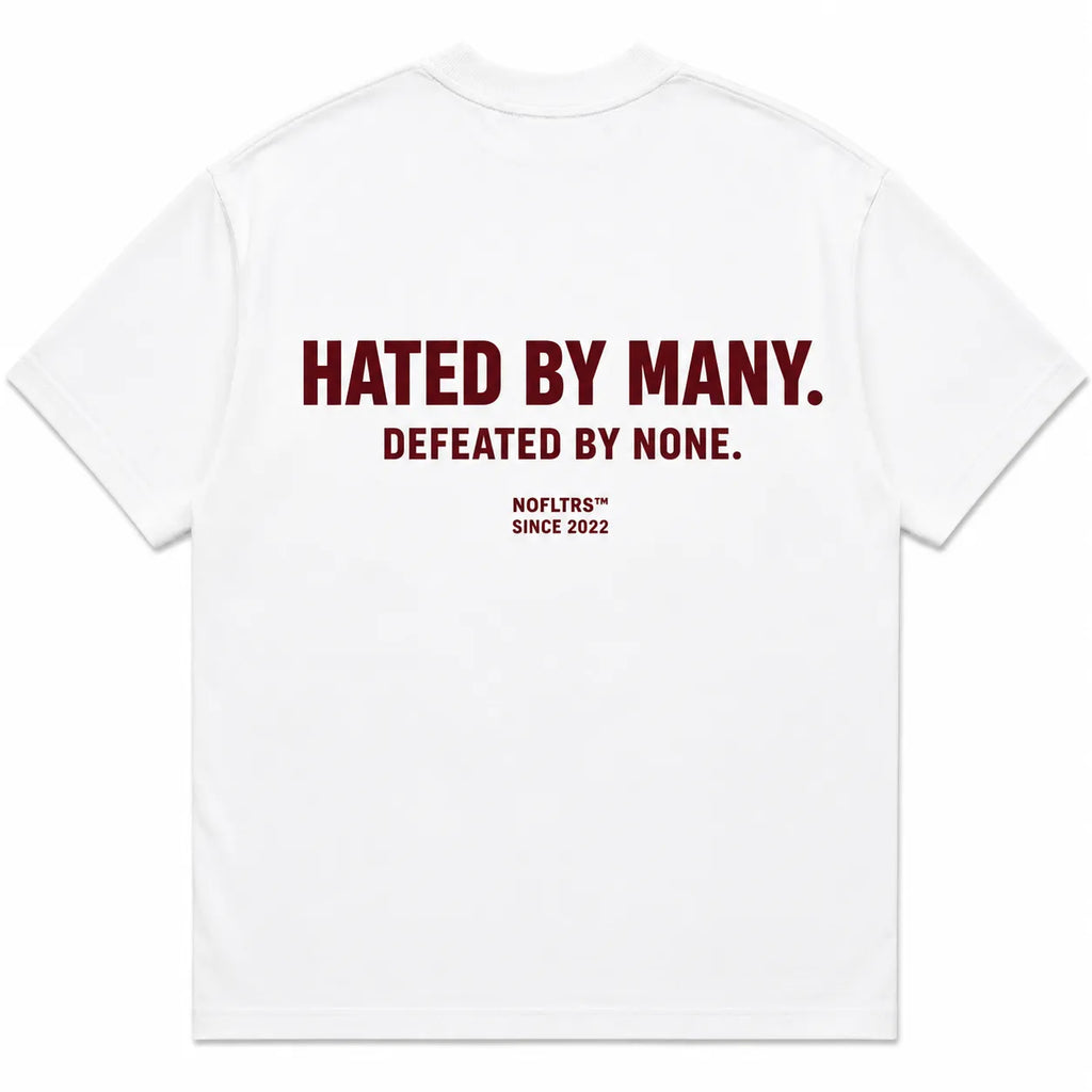 HATED BY MANY. DEFEATED BY NONE.