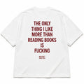 THE ONLY THING I LIKE MORE THAN READING BOOKS IS FUCKING