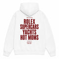 HERE TO SUCCEED ROLEX SUPERCARS YACHTS HOT MOMS Hoodie