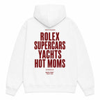 HERE TO SUCCEED ROLEX SUPERCARS YACHTS HOT MOMS Hoodie