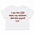 I AM THE CEO MUM'S MY ASSISTANT DAD DOES PAYROLL — KIDS