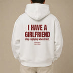 I HAVE A GIRLFRIEND stop replying when I text Hoodie