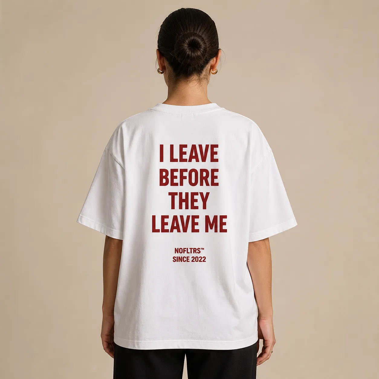 I LEAVE BEFORE THEY LEAVE ME