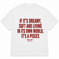 IF IT'S DREAMY, SOFT AND LIVING IN ITS OWN WORLD, IT'S A PISCES