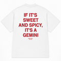 IF IT'S SWEET AND SPICY, IT'S A GEMINI