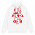 IF IT'S SWEET AND SPICY IT'S A GEMINI Hoodie