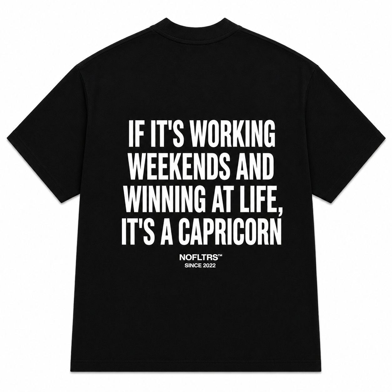 IF IT'S WORKING WEEKENDS AND WINNING AT LIFE, IT'S A CAPRICORN