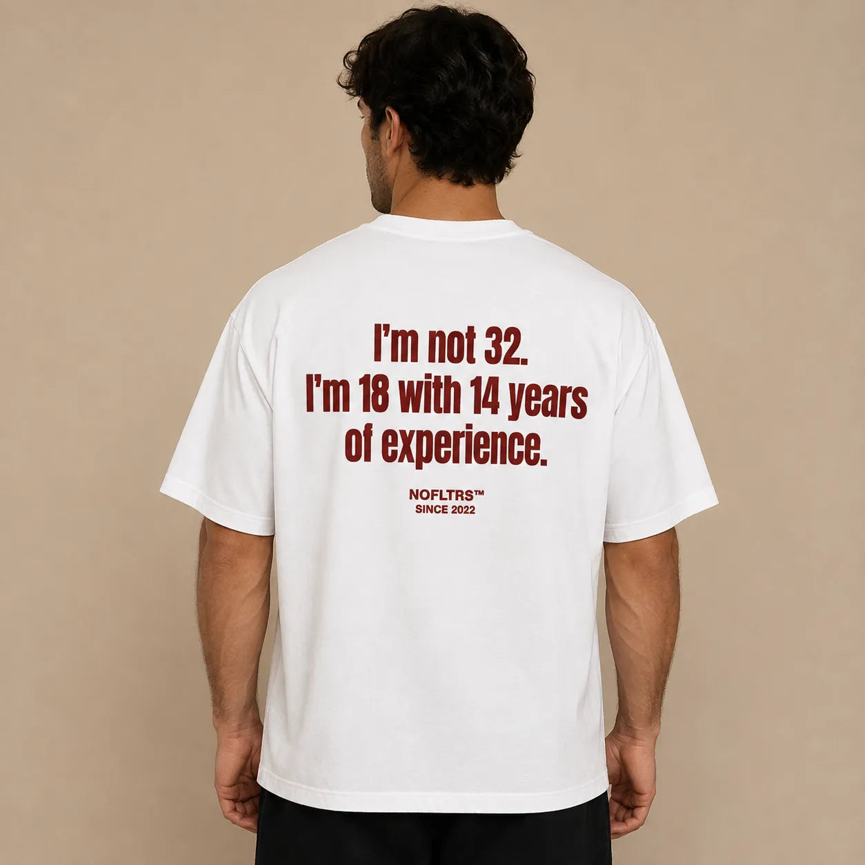 I'M NOT 32. I'M 18 WITH 14 YEARS OF EXPERIENCE