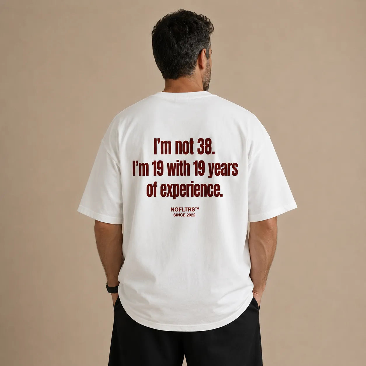 I'M NOT 38. I'M 19 WITH 19 YEARS OF EXPERIENCE