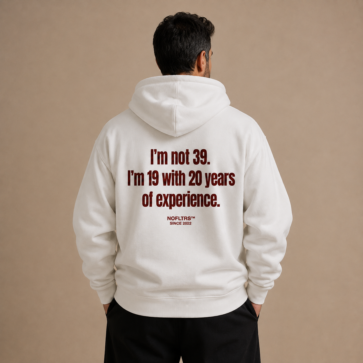 I'M NOT 39 I'M 19 WITH 20 YEARS OF EXPERIENCE HOODIE