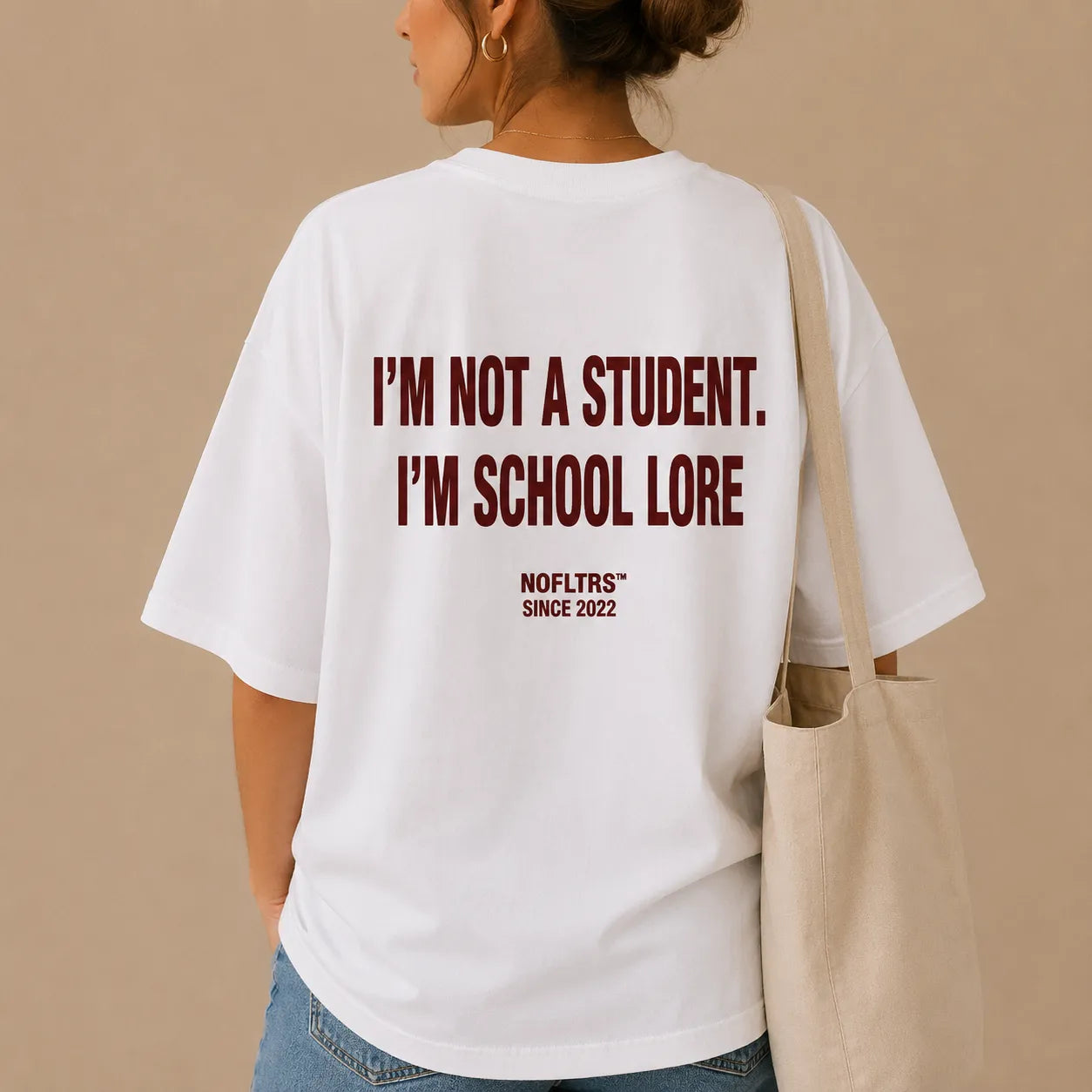 I'M NOT A STUDENT. I'M SCHOOL LORE