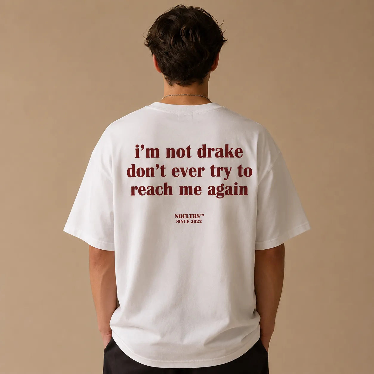 I'M NOT DRAKE DON'T EVER TRY TO REACH ME AGAIN