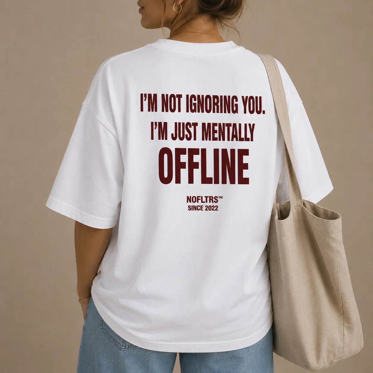 I'M NOT IGNORING YOU. I'M JUST MENTALLY OFFLINE