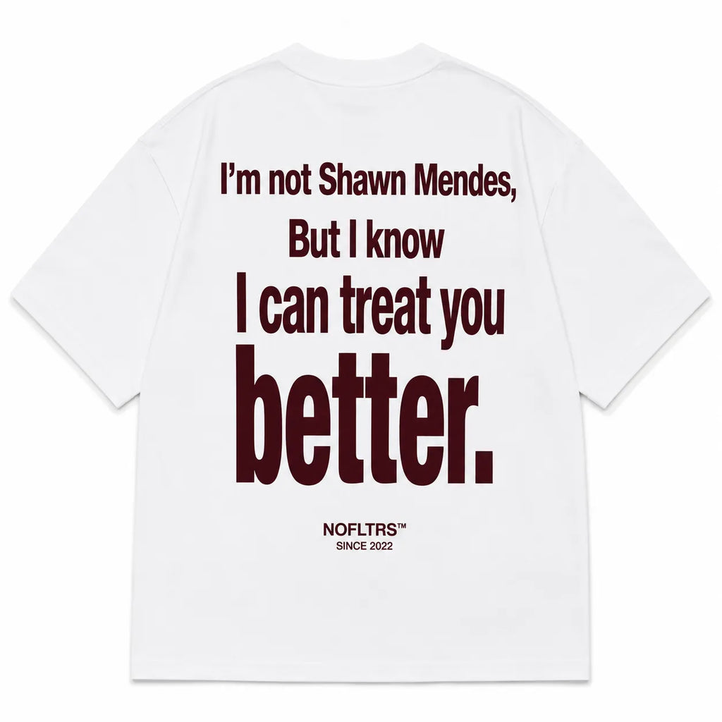 I'M NOT SHAWN MENDES, BUT I KNOW I CAN TREAT YOU BETTER