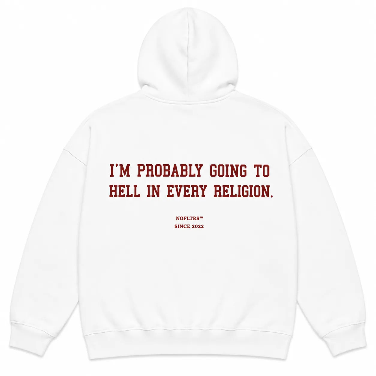 I'M PROBABLY GOING TO HELL IN EVERY RELIGION Hoodie