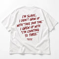 I'M SLAVIC, I DIDN'T GROW UP WITH "TAKE YOUR TIME." I GREW UP WITH "I'M COUNTING TO THREE.