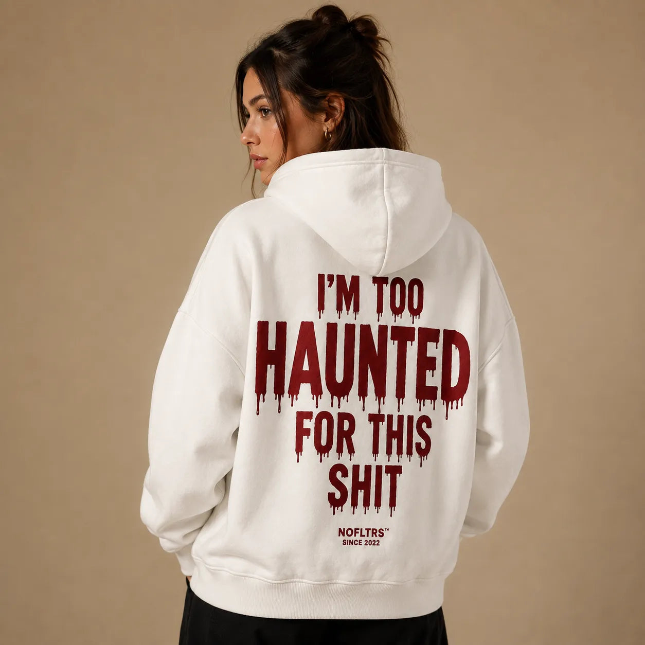 I'M TOO HAUNTED FOR THIS SHIT Hoodie