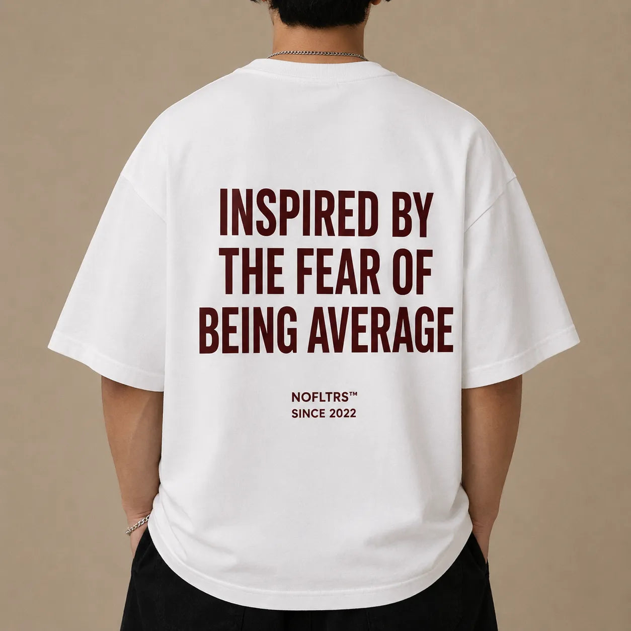 INSPIRED BY THE FEAR OF BEING AVERAGE