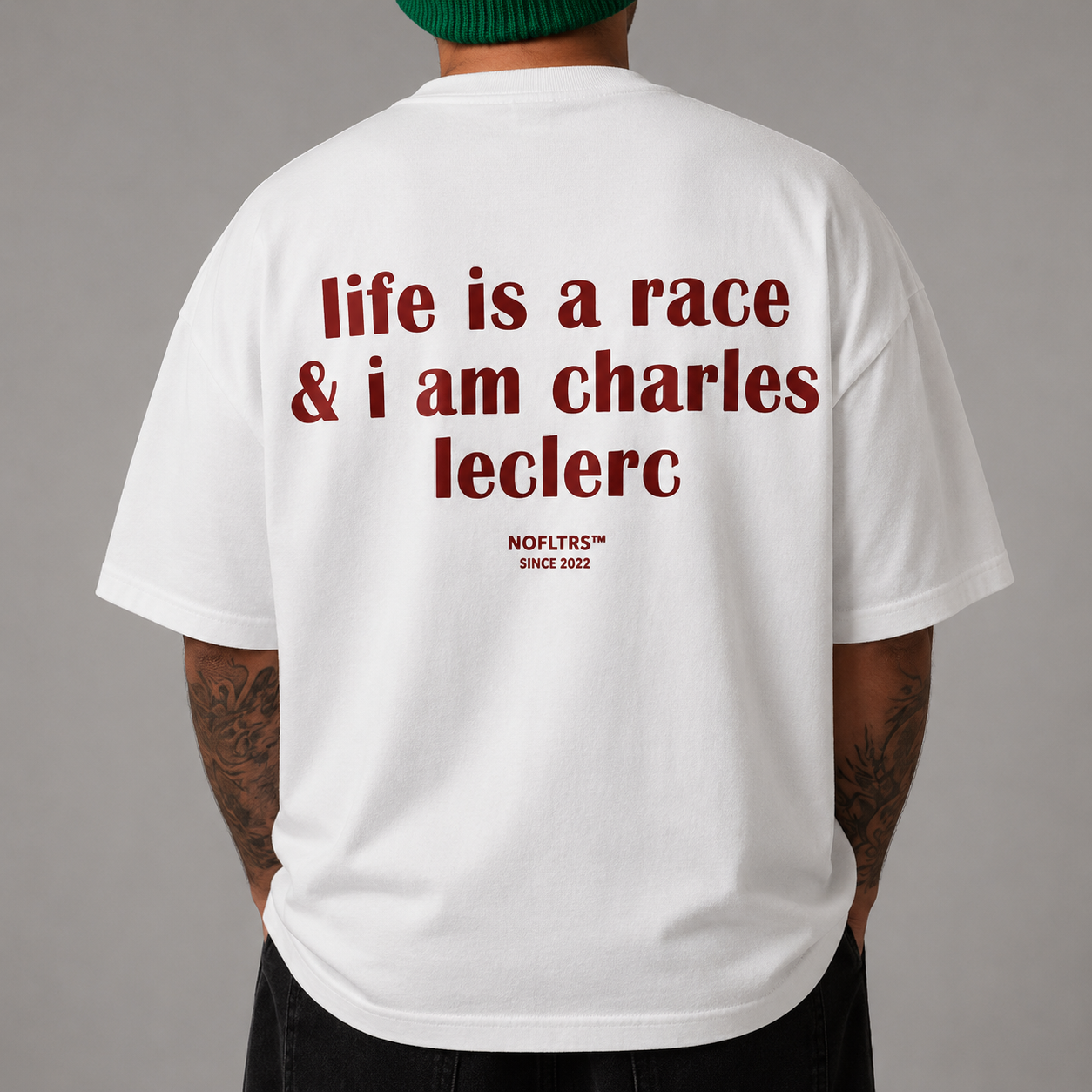 LIFE IS A RACE & I AM CHARLES LECLERC