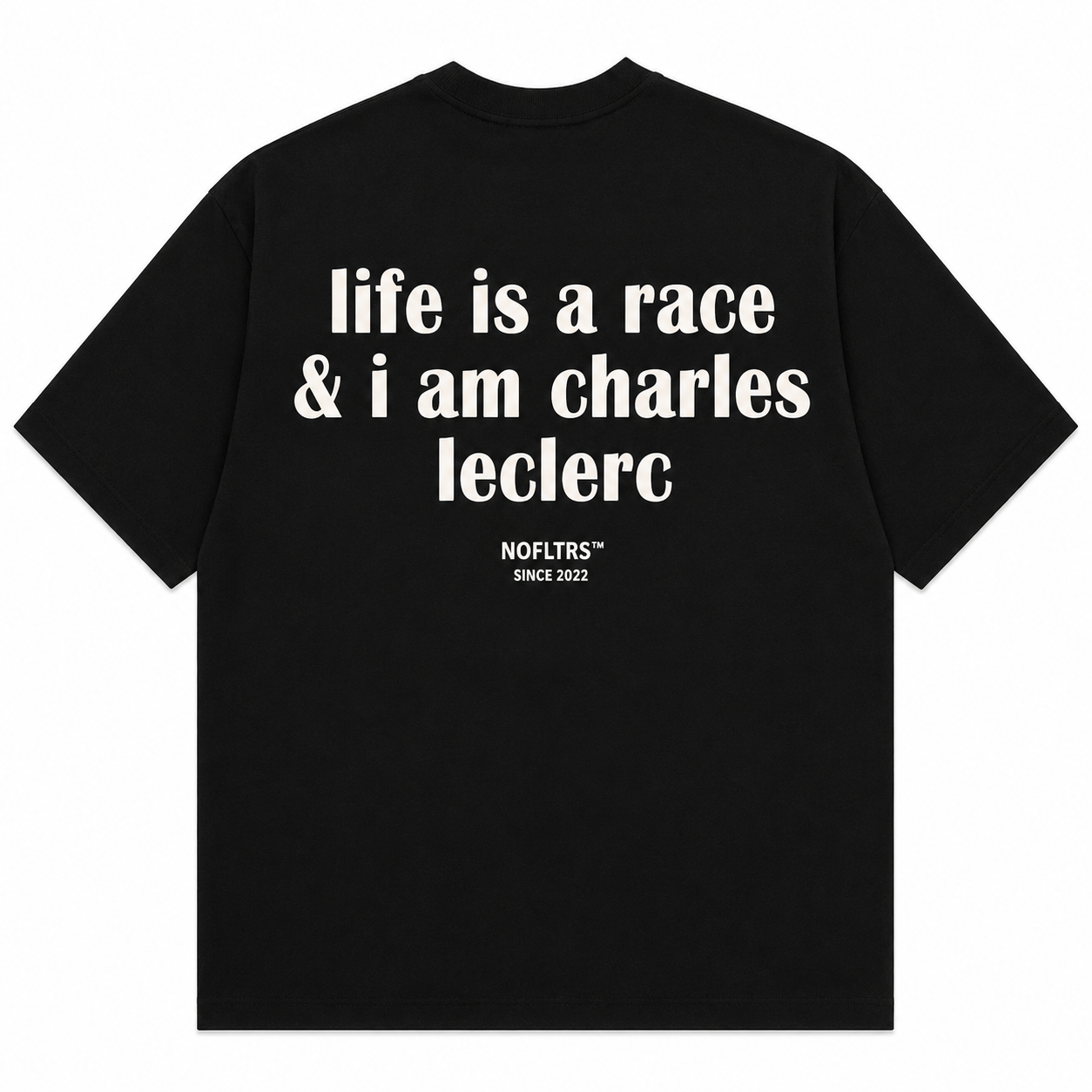 LIFE IS A RACE & I AM CHARLES LECLERC