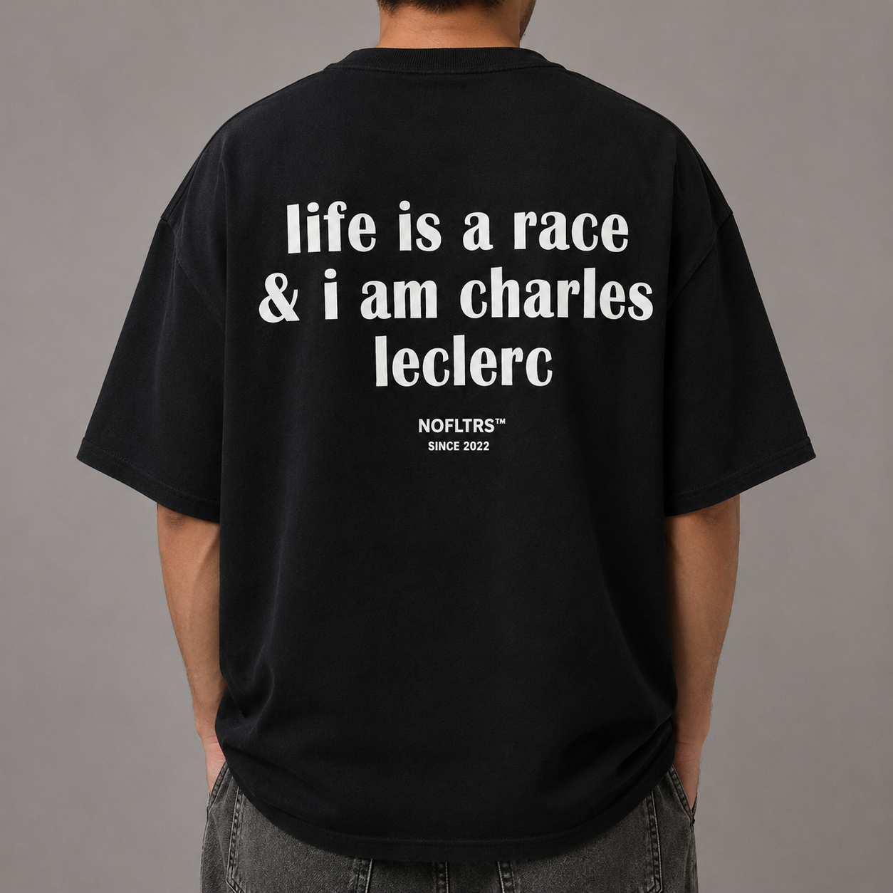 LIFE IS A RACE & I AM CHARLES LECLERC