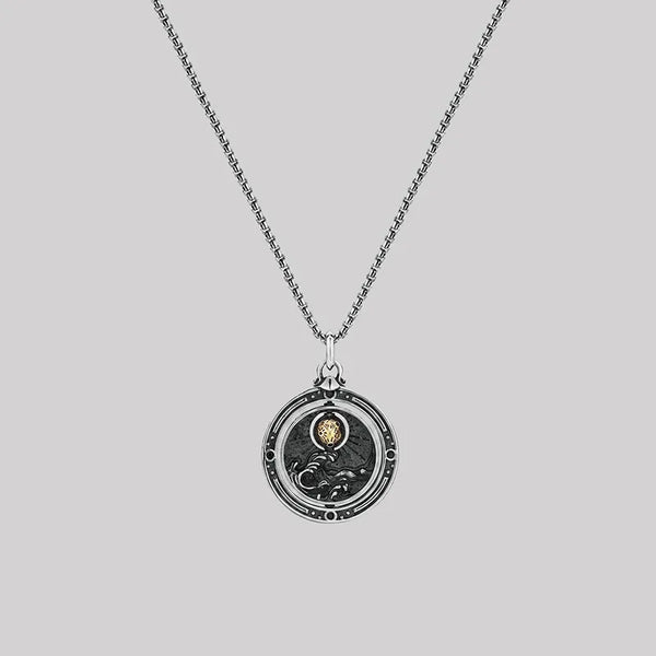Lion Medallion Necklace