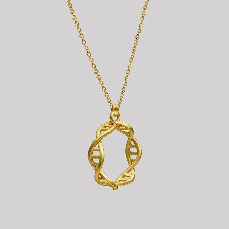 Loop Oval Pendant Necklace