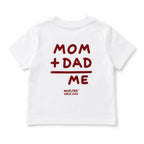 MOM + DAD OVER ME — Baby Tee