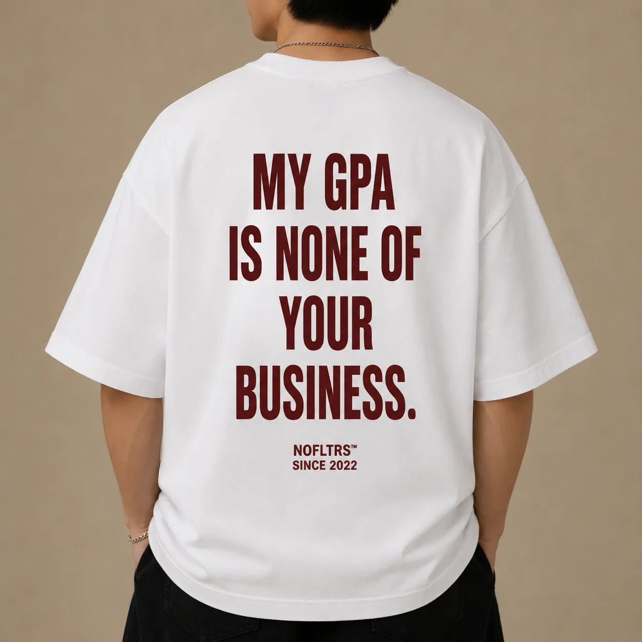 MY GPA IS NONE OF YOUR BUSINESS