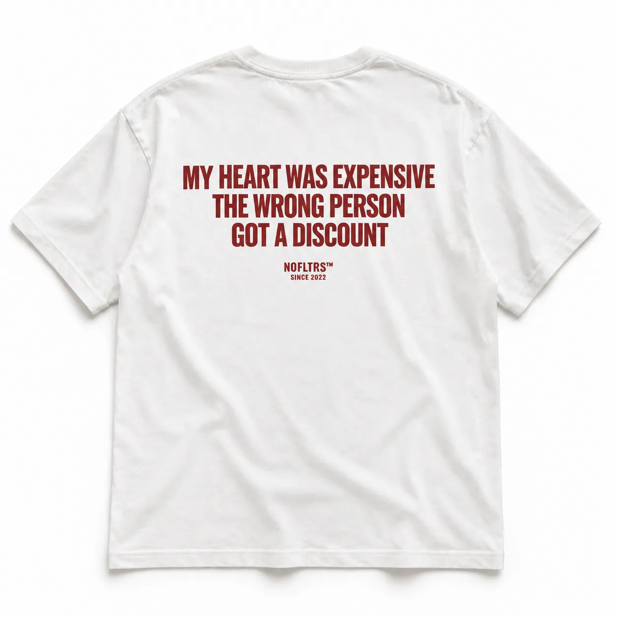 MY HEART WAS EXPENSIVE THE WRONG PERSON GOT A DISCOUNT