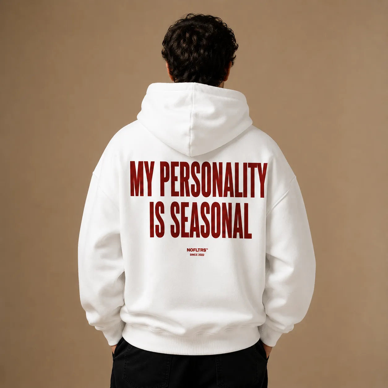 MY PERSONALITY IS SEASONAL HOODIE