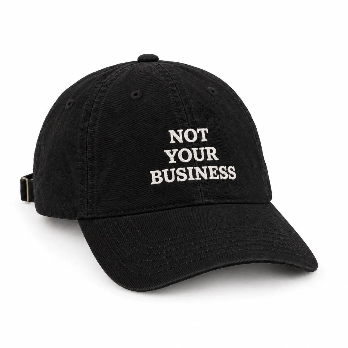 NOT YOUR BUSINESS CAP