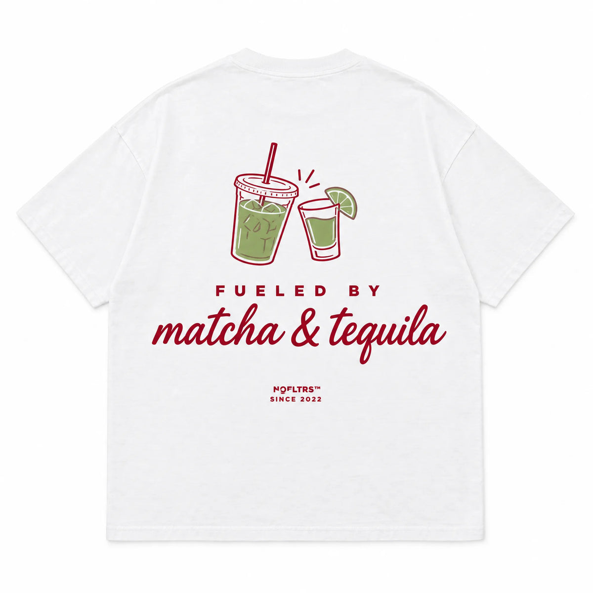 FUELED BY MATCHA AND TEQUILA