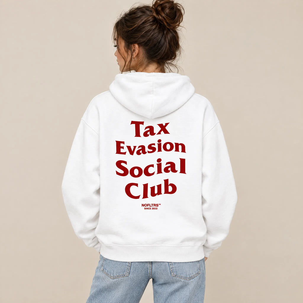 TAX EVASION SOCIAL CLUB HOODIE