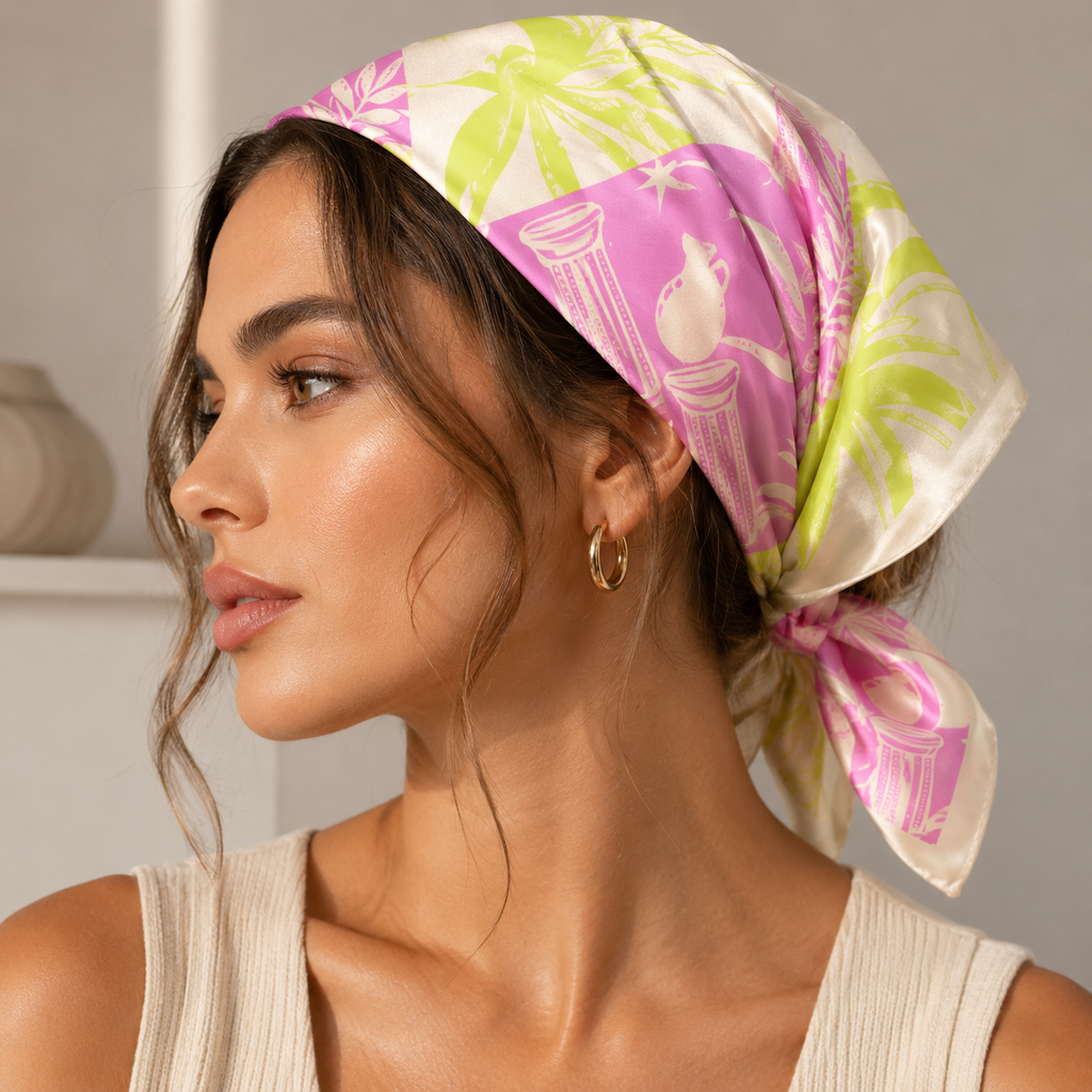 Celestial Silk Scarf