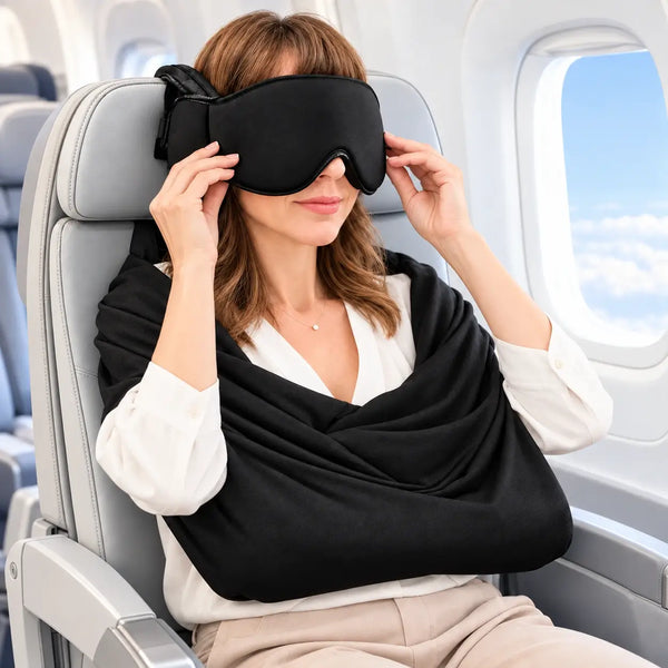 Put on eye mask