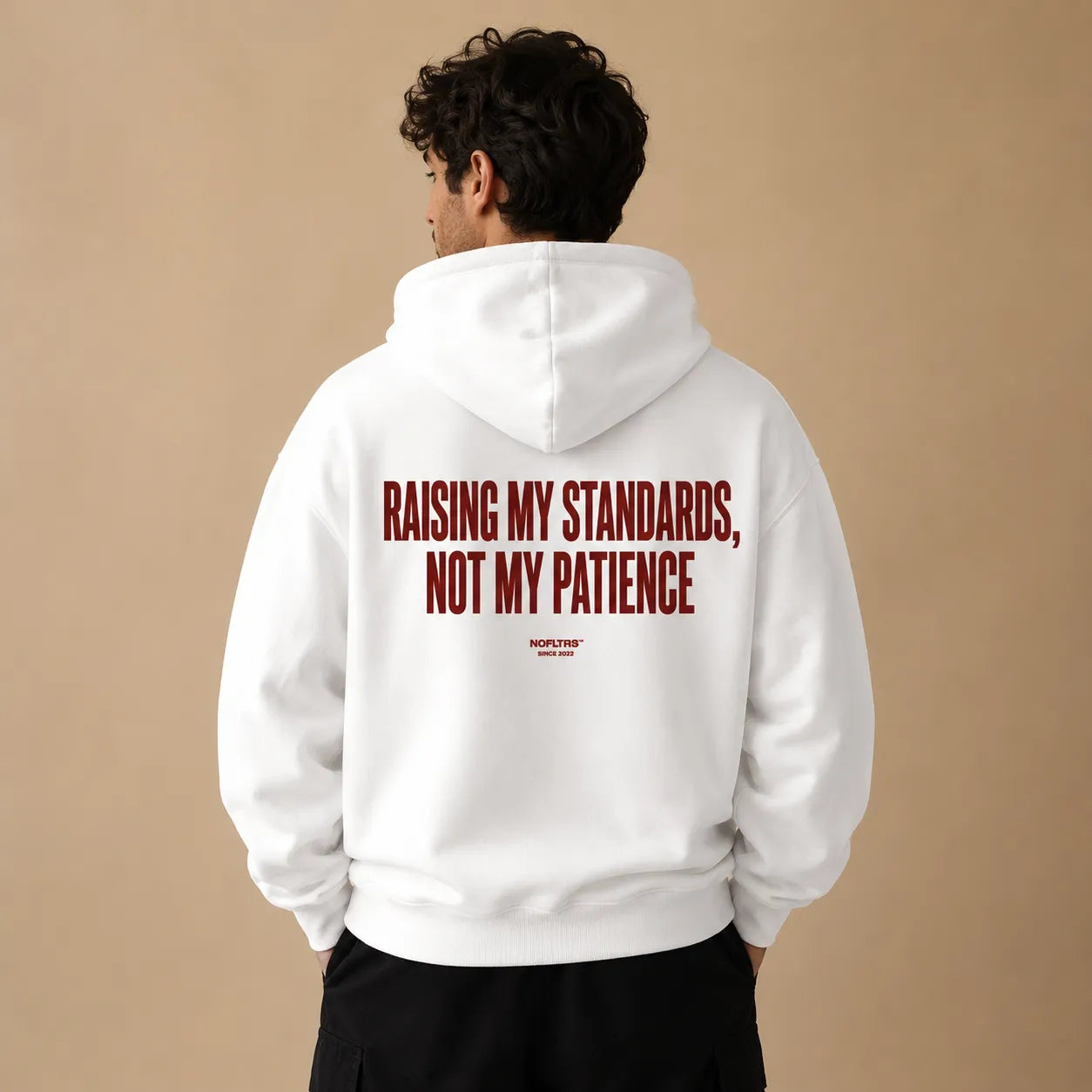 RAISING MY STANDARDS NOT MY PATIENCE HOODIE