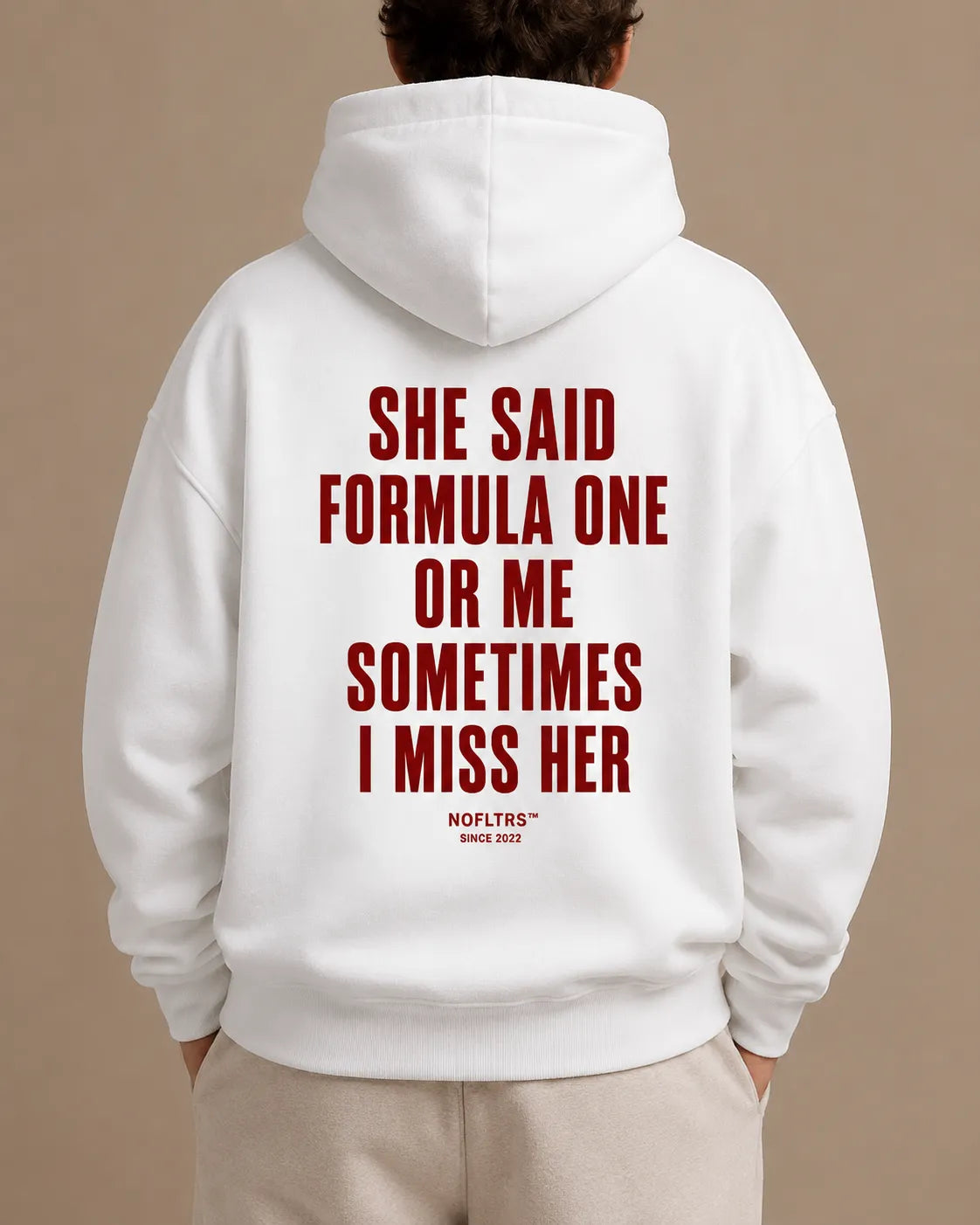 SHE SAID FORMULA ONE OR ME SOMETIMES I MISS HER Hoodie