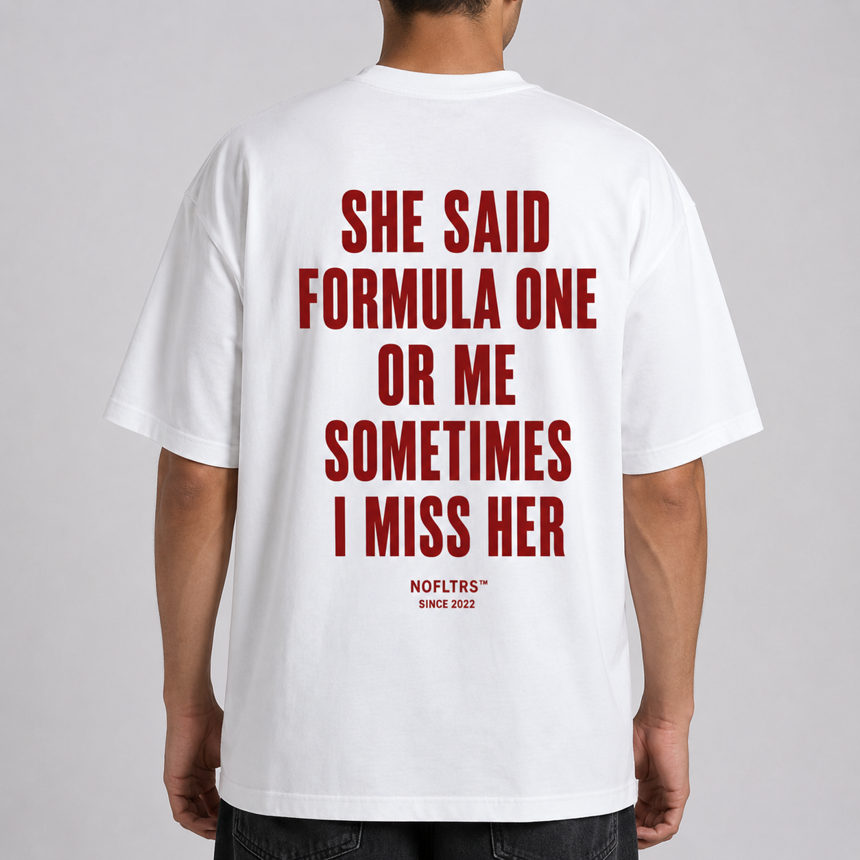 SHE SAID FORMULA ONE OR ME SOMETIMES I MISS HER