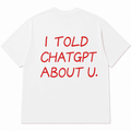 I TOLD CHATGPT ABOUT U