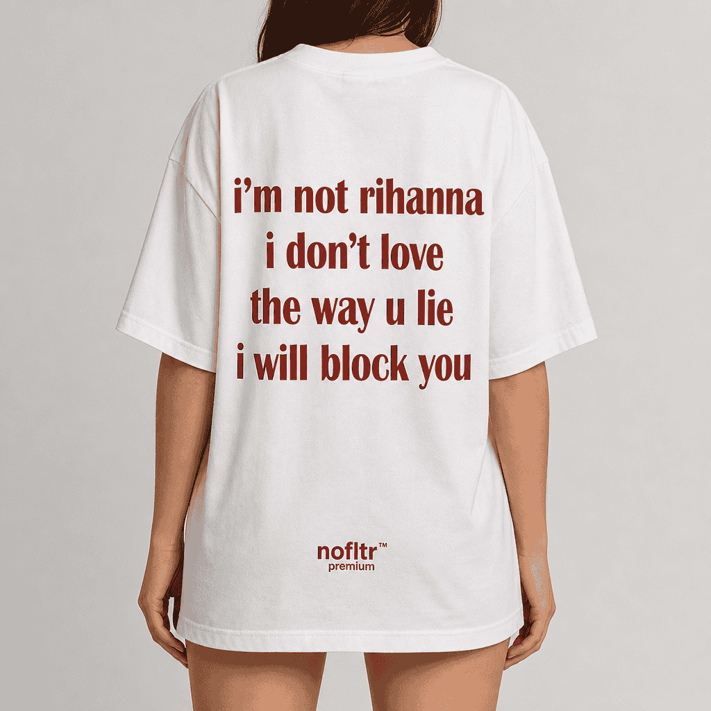 I DON'T LOVE THE WAY U LIE I WILL BLOCK YOU