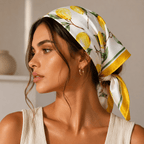 Honey Glazed Silk Scarf