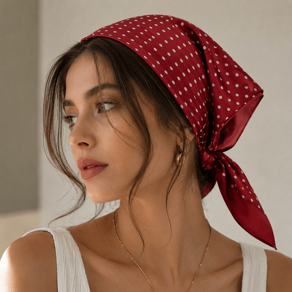 Honey Glazed Silk Scarf