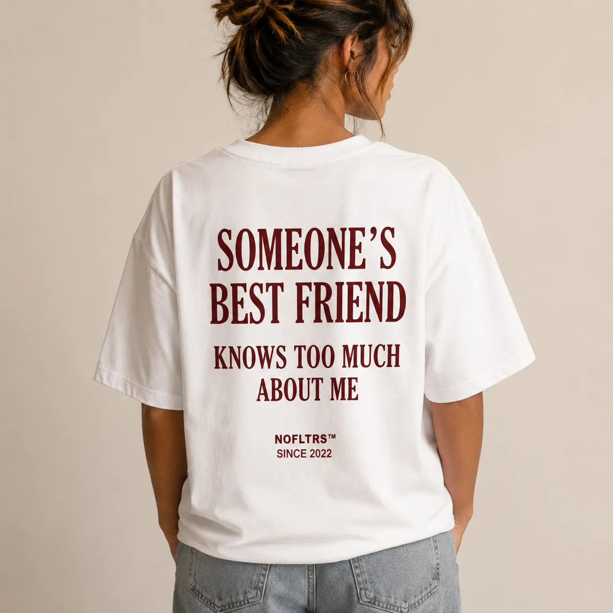 SOMEONE'S BEST FRIEND KNOWS TOO MUCH ABOUT ME