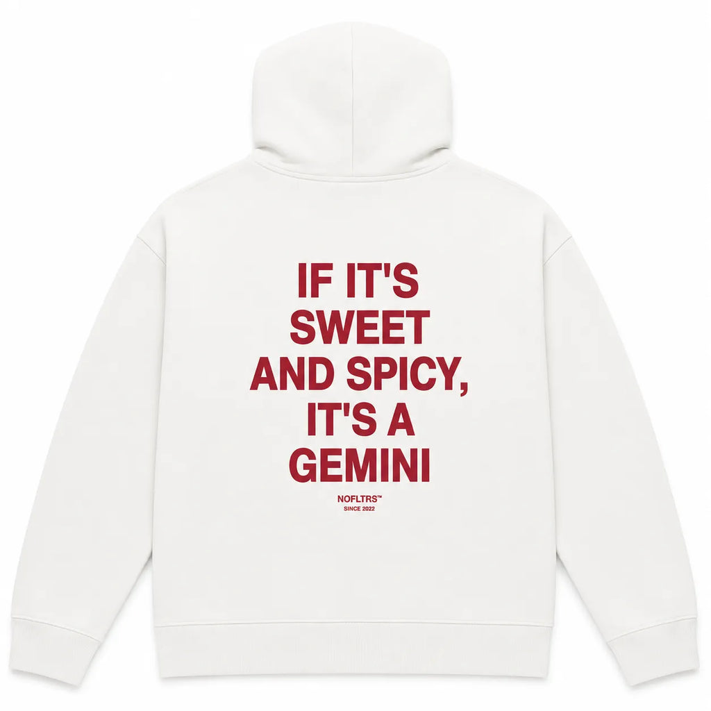 IF IT'S SWEET AND SPICY, IT'S A GEMINI Hoodie