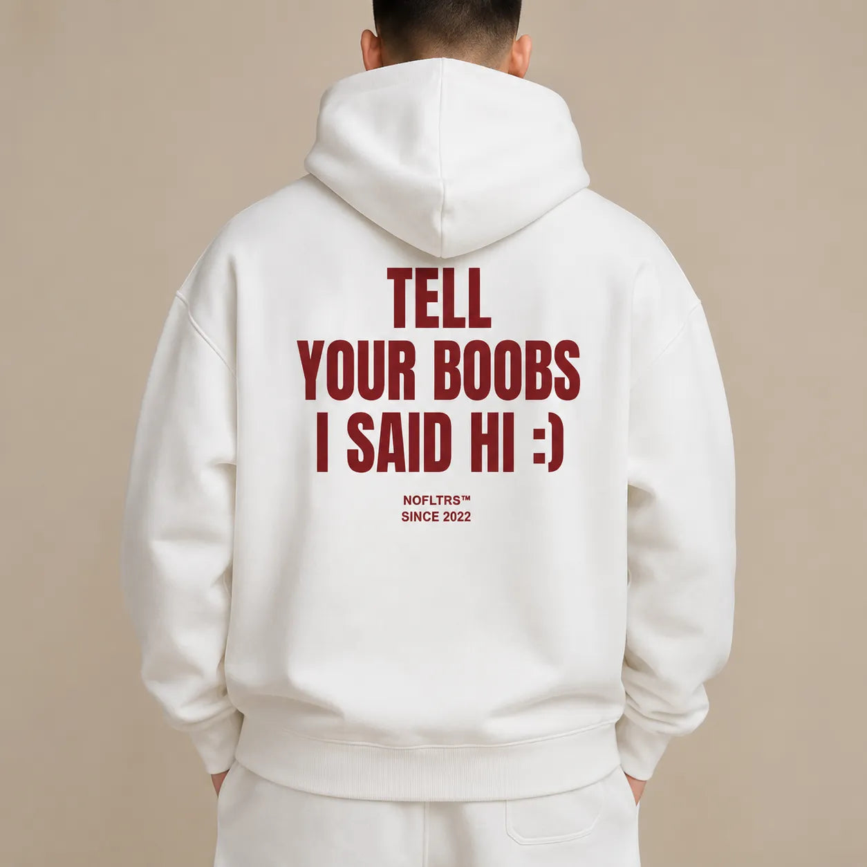 TELL YOUR BOOBS I SAID HI :) Hoodie