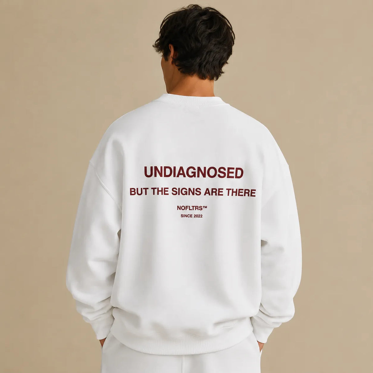 UNDIAGNOSED BUT THE SIGNS ARE THERE SWEATSHIRT