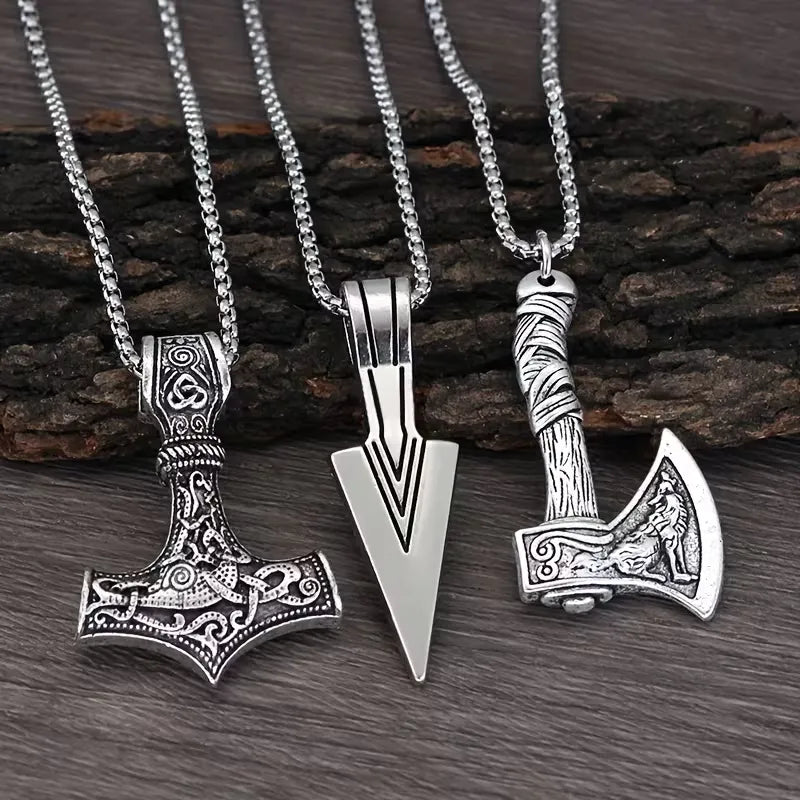 Viking Norse Pendant Necklace