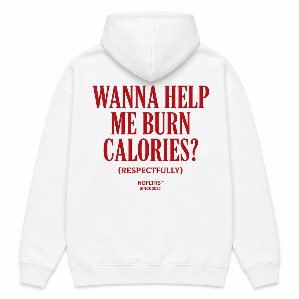 WANNA HELP ME BURN CALORIES? (RESPECTFULLY) Hoodie